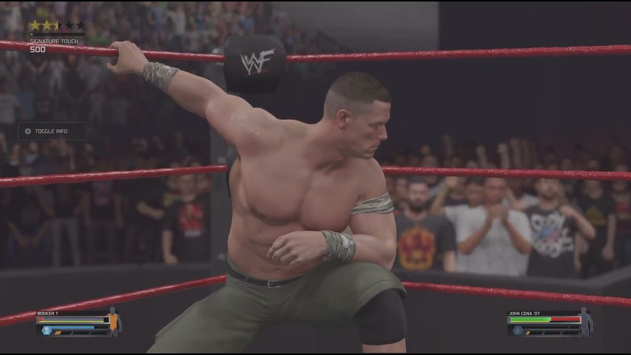 WWE 2K25_WWF RAW IS WAR: Booker T v John Cena