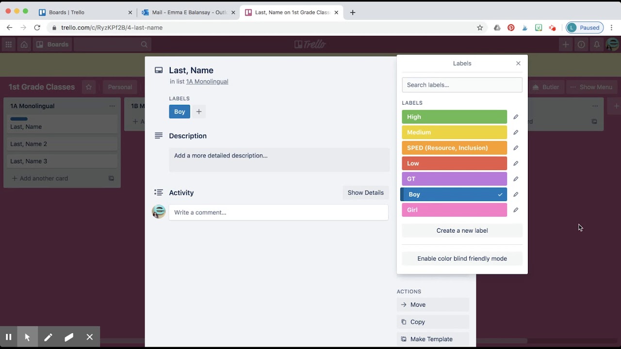 Building Classes Trello Tutorial - YouTube