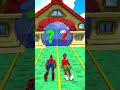 GTA V Spider-man vs New Kiss Run Funny Challenge 🤩 #edit #viral #shorts