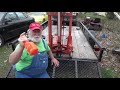 PawPaw Makes a Riding Lawnmower Motorcycle ATV Lift Table from Junk Pallet Stacker