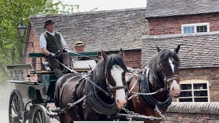 Blists Hill Victorian Town Heavy Horse Weekend 2023 - 4K Cinematic
