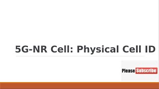 Physical cell ID PCI in 5G #5g #computernetworking #kannada #networking #telecom #4g #network screenshot 1