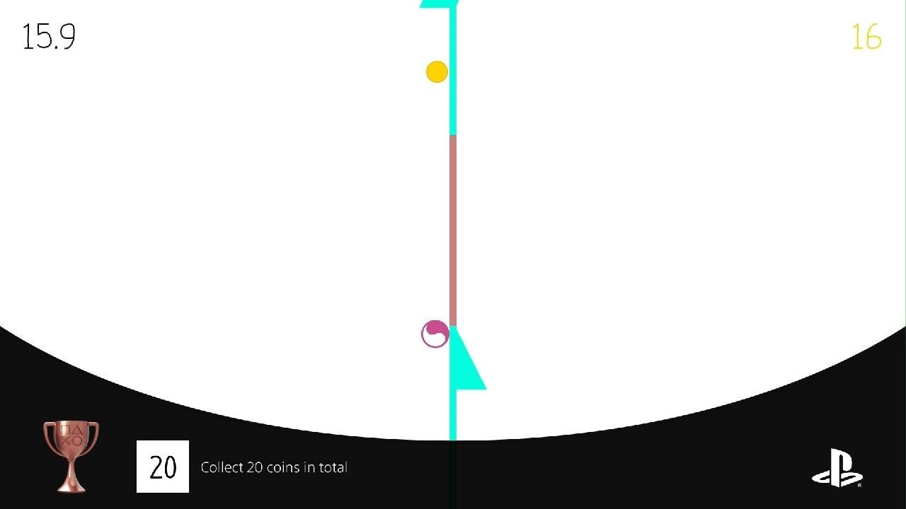 Left Right ~ Collect 20 coins in total Trophy