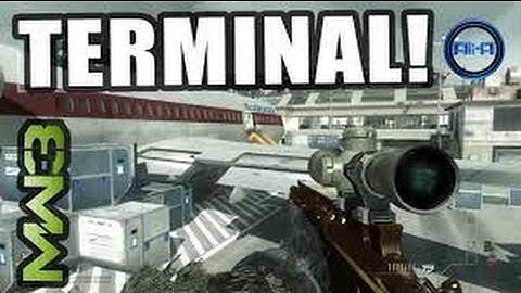 MW3 TERMINAL! how to get on the plane glitch