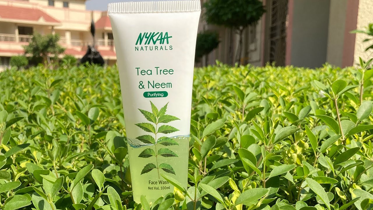 nykaa tea tree face wash
