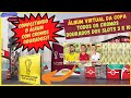 COMPLETEI O ÁLBUM COM CROMOS DOURADOS + TODOS OS DOURADOS DOS SLOTS 3 E 10: Álbum virtual da Copa