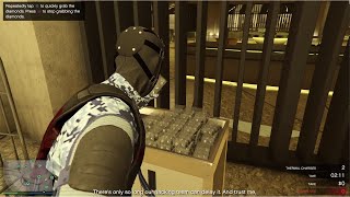 Casino Heist Aggressive Elite Challenge Diamonds Duo Farthest Buyer 14:43 minutes | GTA Online screenshot 1