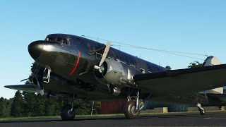 Beginners guide to starting the Douglas DC3 from cold and dark in Microsoft Flight Simulator