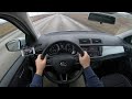 Skoda Fabia III Facelift 1.0 TSI 95 HP POV Test Drive