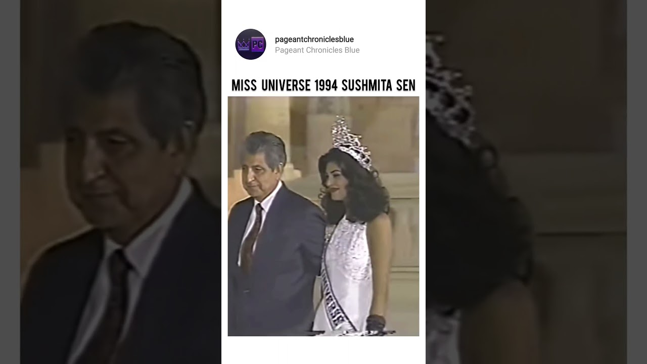 Miss Universe Sushmita Sen during Miss Mexico 