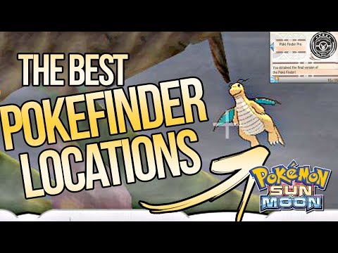 The BEST & ALL of the Poke Finder Spots in Pokemon Sun and Moon | Austin John Plays