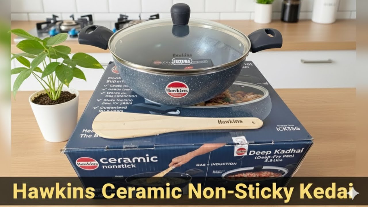 Unboxing the NEW Hawkins Ceramic Non-Stick Kedai 