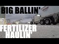 A Day In The Life of An Essential Worker. (379 Peterbilt Hauling Fertilizer)