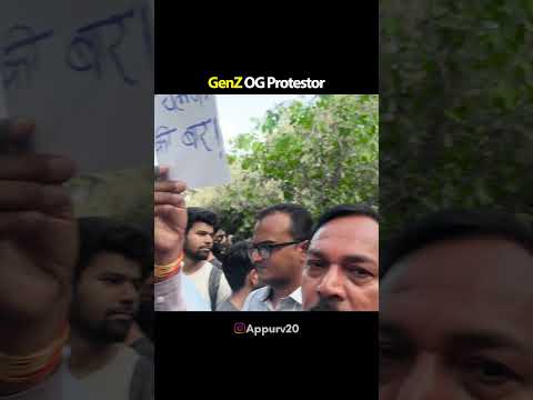 OG protestor | Appurv Gupta aka GuptaJi