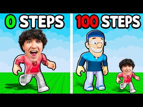 Roblox But Every Step You Get Smaller..