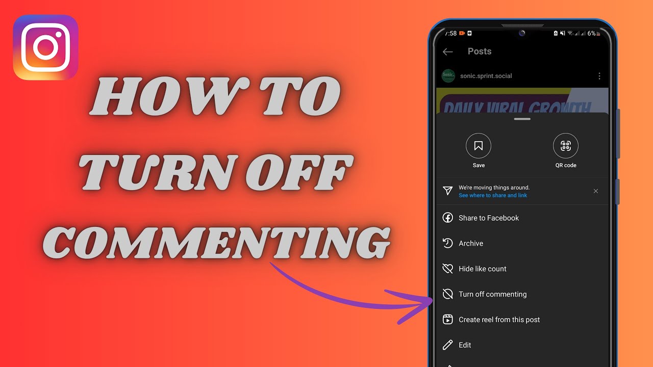 How To Turn Off Commenting In Instagram - YouTube