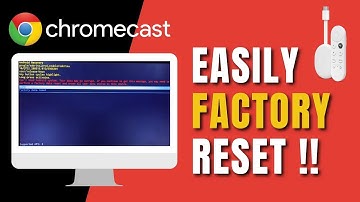 Google Chromecast - How to Factory Reset and Setup ? Android TV