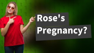 Was Rose pregnant in Doctor Who?