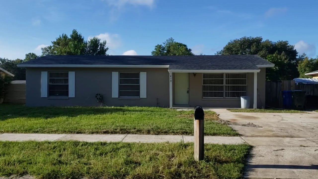 3 Bedroom House For Rent Orlando YouTube