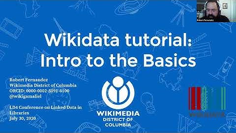 2020-July-30 Wikidata tutorial: introduction to the basics, Wikidata track (Fernandez)