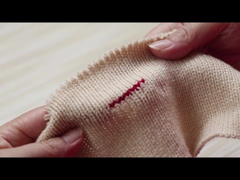 Learn How to Perfectly Repair Holes in Knitted Sweaters Without Leaving ...