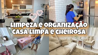 LIMPEZA E ORGANIZAÇÃO🏡| CASA LIMPA E CHEIROSA#FAXINA#CASALIMPA