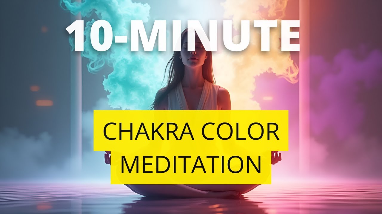 10-Minute Chakra Color Meditation: Balance Your Energy with the Rainbow ...