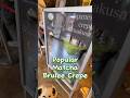Popular Matcha Brulee Crepe in Toyosu, Tokyo! Yummy! Must try!