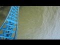 Iron shark front seat onride pov galveston island historic pleasure pier