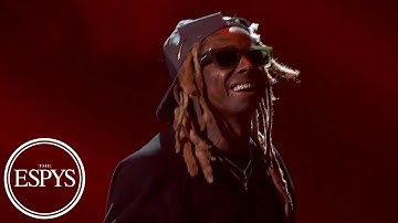 Lil Wayne opens up the 2023 ESPYS (📍 @CapitalOne)