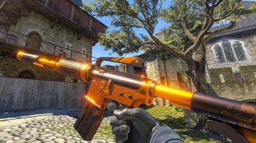 CS2 MADE THIS SKIN SHINY🔥🔥-Inspecting M4A1 ATOMIC ALLOY in CS2 Ingame(MOST SHINING M4A1 SKIN IN CS2)