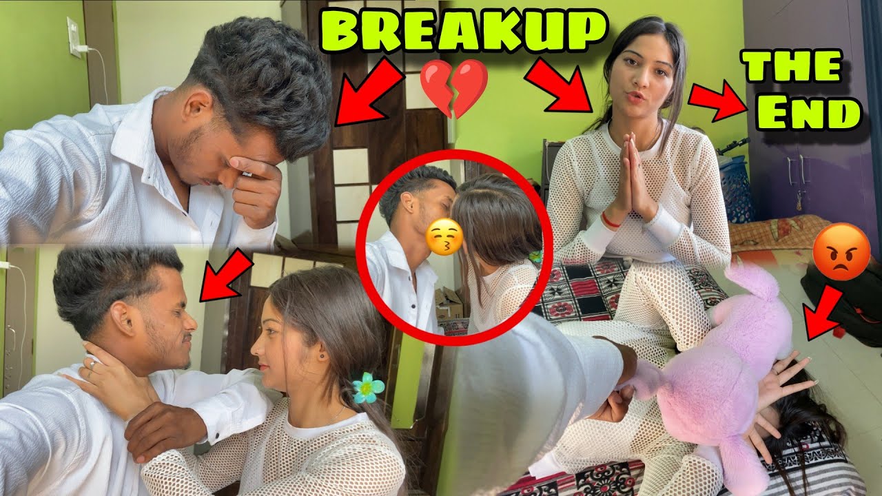 Breakup Prank || Prank On My Boyfriend || Gone Wrong 😔 Revenge Le Liya ...