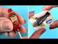 8 DIY Miniaturas de Comida e Mercado - Truques e Artesanatos fáceis de fazer!
