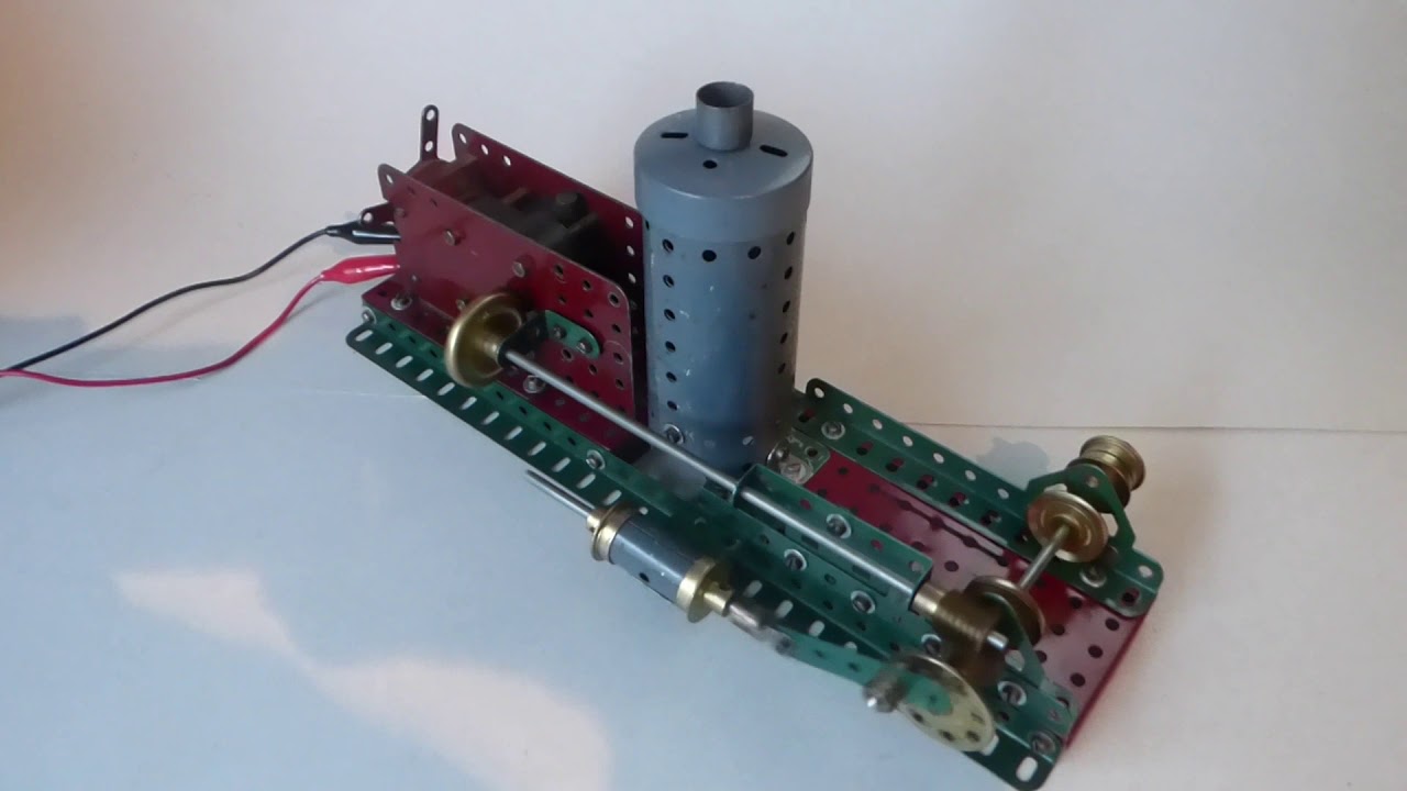 Meccano model Steam Winch 1929