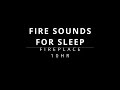 Fireplace Sounds Black Screen 🔥 Cozy Fire Crackling for Sleeping ( 10HR )