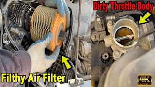 Chevy Cruze Bad Throttle Body Or Mass Air Flow Sensor?? Code P1101 $30 Fix Quick And Easy!!!