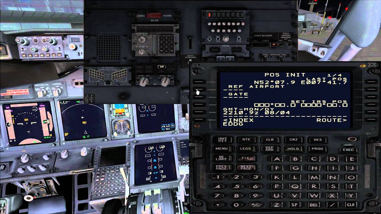 Cold and Dark PMDG 737 - YouTube