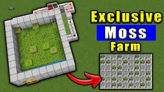 NEWEST Design 1.20 Moss Azalea Farm for Minecraft Bedrock