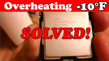 SOLVED:  Fix Overheating CPU (Computer) Decrease Temps by 10 degrees