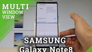 How to Use Multi Window View in SAMSUNG Galaxy Note8 |HardReset.Info How to Use Multi Window View in SAMSUNG Galaxy Note8 |HardReset.Info