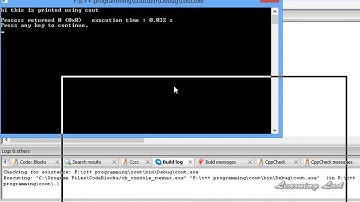 07   C++ Console Output with Cout