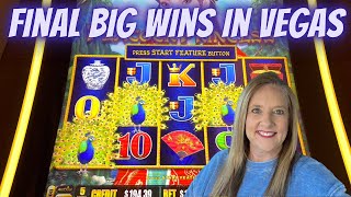 Final BIG Wins in Vegas, Stay to the END!   #slots #casino #slotmachine