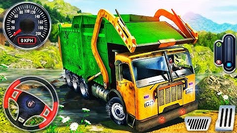 New Dump Truck Hino 500 Driving in India - Bus Simulator Indonesia #3 - Android GamePlay