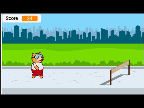 overcome the hurdle game in pictoblox