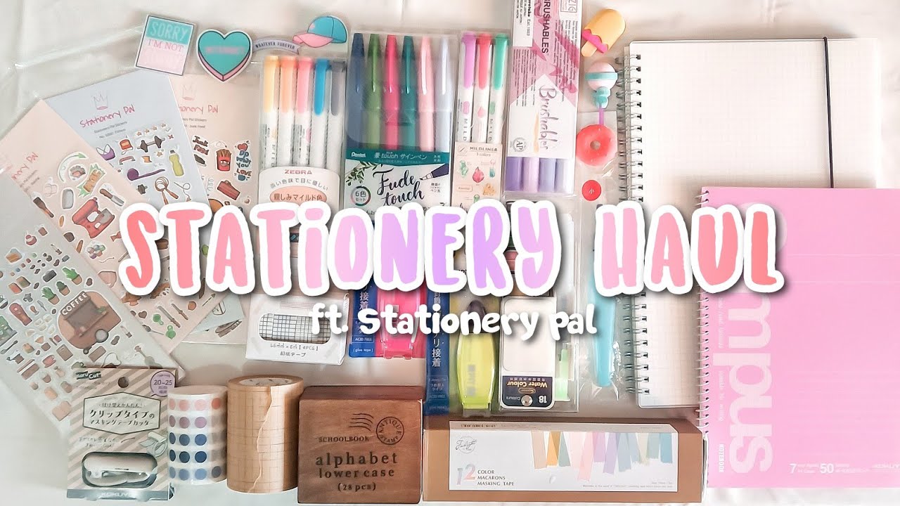 stationery-haul-ft-stationery-pal-youtube