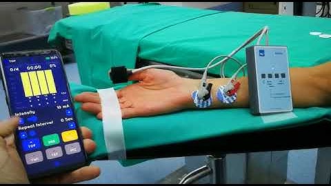 Mobile Quantitative TOF (train of four) Monitor