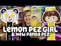 New panda pez release unboxing lemon pez girl frames 