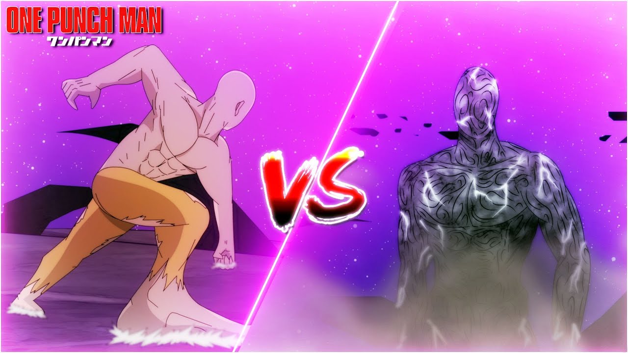 SAITAMA VS GOD GAROU - Fan Animation 