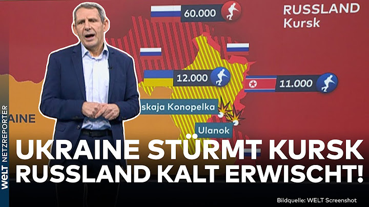PUTINS KRIEG: Russland überrumpelt! Ukraine stürmt Kursk! So läuft die Offensive der Armee