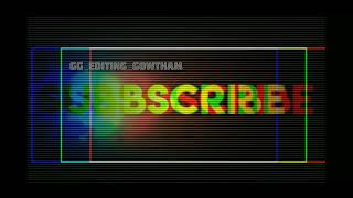 New Intro Of Gg Editing Gowtham